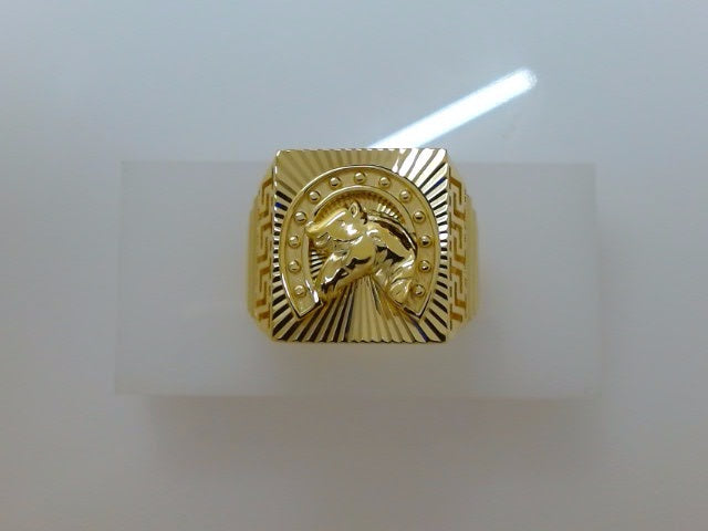 10k Yellow Gold Men's Ring 4.8g