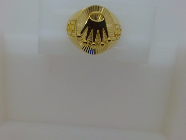 10k Yellow Gold Men's Ring 4.7g