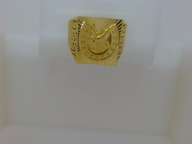 10k Yellow Gold Men's Ring 5.2g