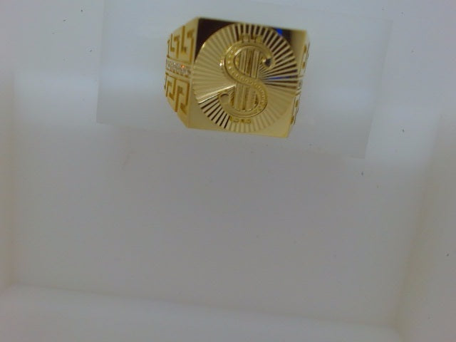 10k Yellow Gold Men's Ring 5.4g