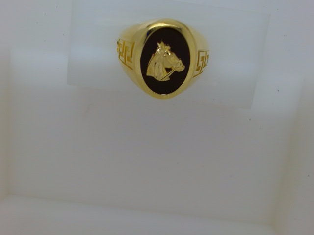 10k Yellow Gold Men's Ring 5.4g