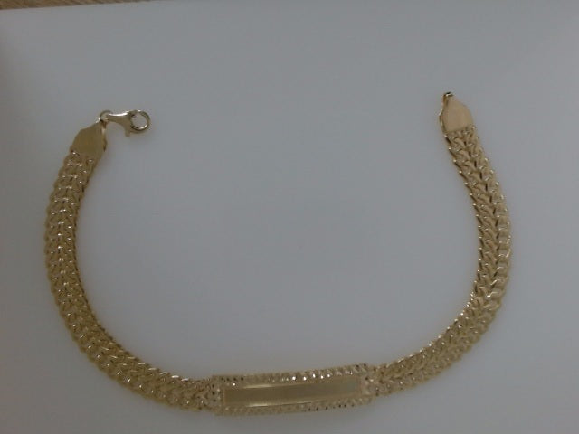 10k Yellow Gold Women's Bracelet 12.3g