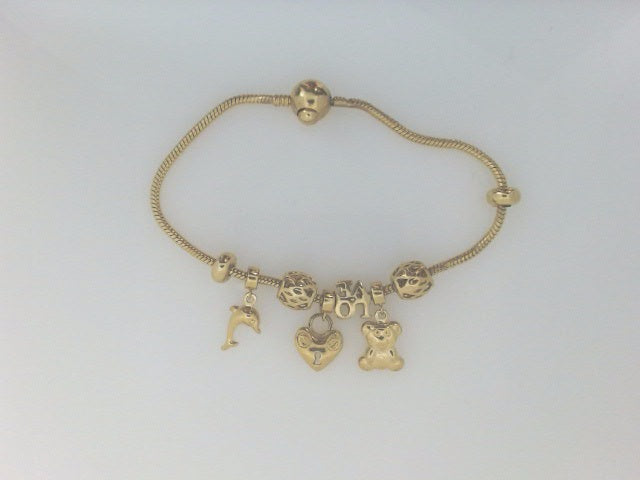 10k Yellow Gold Women's Bracelet 11.7g