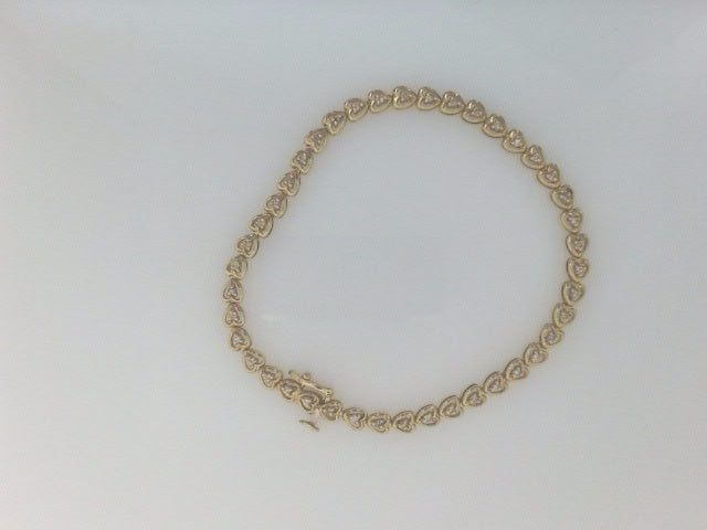 10k Yellow Gold Women's Bracelet 7.7g