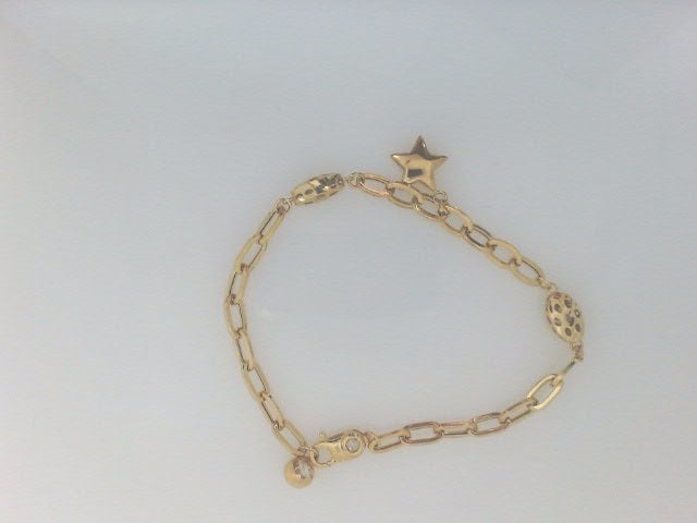 10k Yellow Gold Women's Bracelet 4.9g
