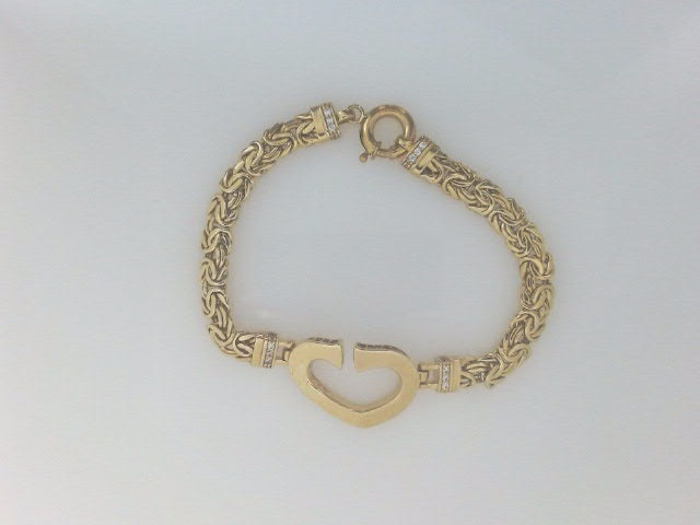 10k Yellow Gold Women's Bracelet 9.3g