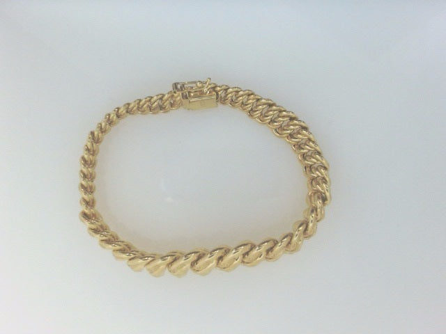 10k Yellow Gold Women's Bracelet 15.2g