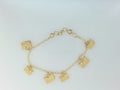 10k Yellow Gold Women's Bracelet 5.6g
