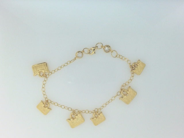 10k Yellow Gold Women's Bracelet 5.6g
