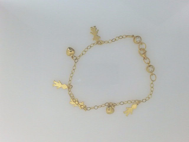 10k Yellow Gold Women's Bracelet 3.1g