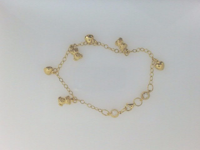 10k Yellow Gold Women's Bracelet 3.6g