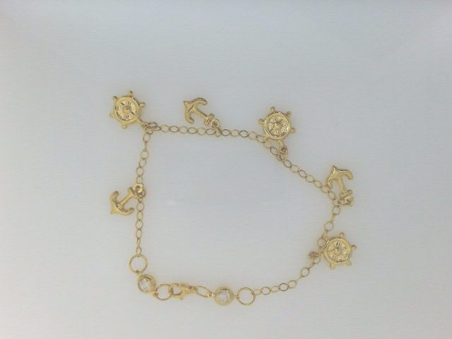 10k Yellow Gold Women's Bracelet 4.1g