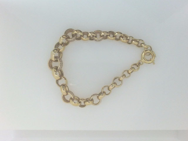 10k Yellow Gold Women's Bracelet 8.4g
