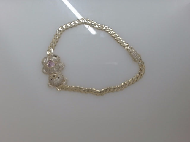 10k Yellow Gold Women's Bracelet 7.5g