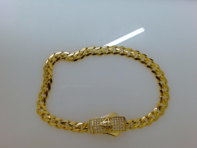 10k Yellow Gold Women's Bracelet 5.4g