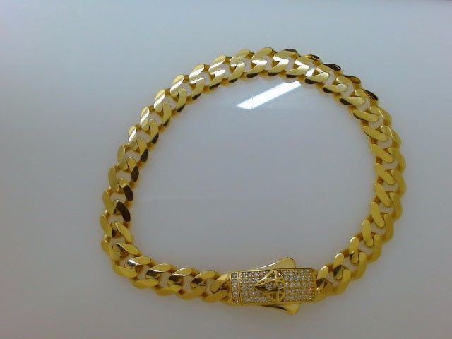 10k Yellow Gold Women's Bracelet 8g