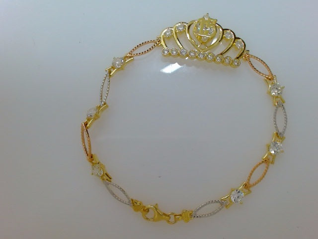 10k Yellow Gold Women's Bracelet 6.3g