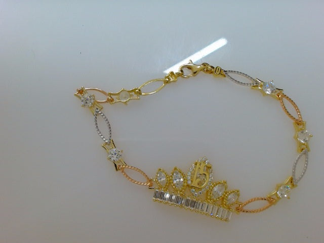 10k Yellow Gold Women's Bracelet 6.5g