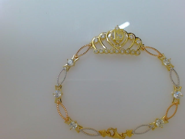 10k Yellow Gold Women's Bracelet 6.2g