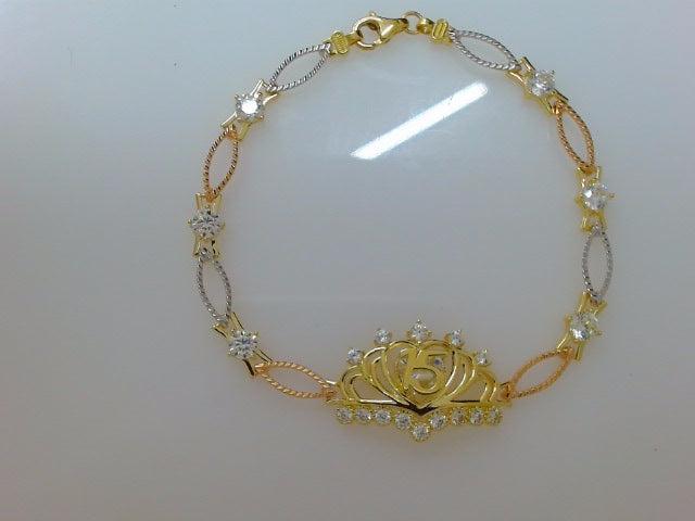 10k Yellow Gold Women's Bracelet 6g