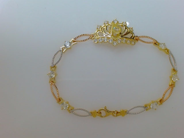 10k Yellow Gold Women's Bracelet 6g