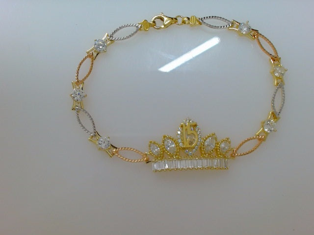 10k Yellow Gold Women's Bracelet 6.6g