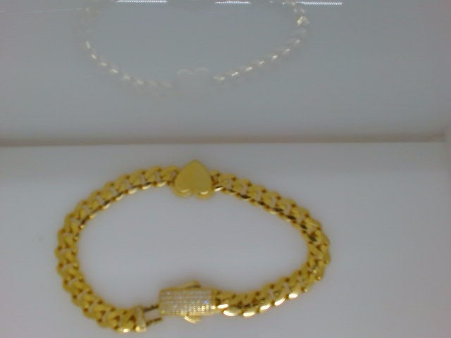 10k Yellow Gold Women's Bracelet 9.5g
