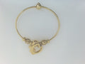 10k Yellow Gold Unisex Bangle 9.7g