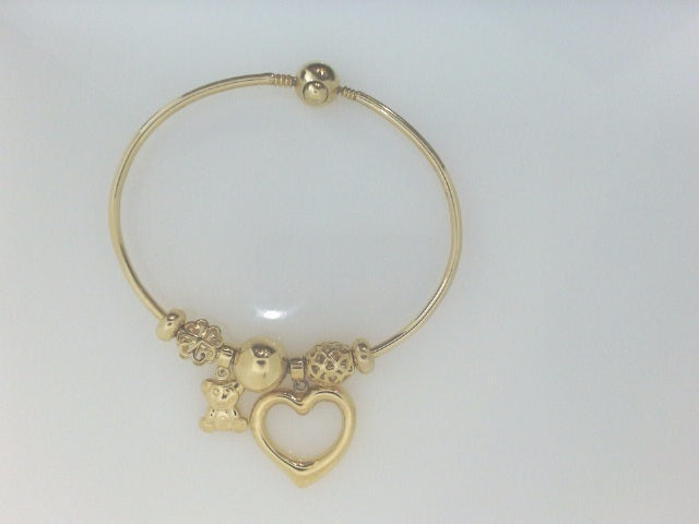 10k Yellow Gold Unisex Bangle 9.5g