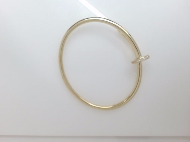 10k Yellow Gold Unisex Bangle 18.1g