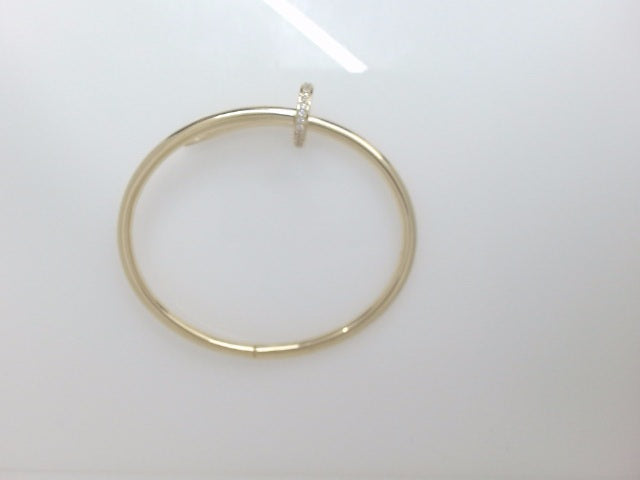 10k Yellow Gold Unisex Bangle 16.7g