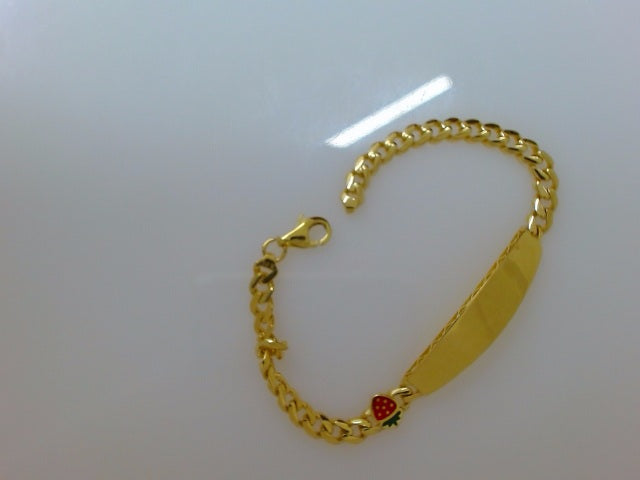 10k Yellow Gold Kid's Bracelet 3.1g