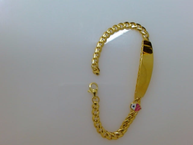 10k Yellow Gold Kid's Bracelet 3.1g