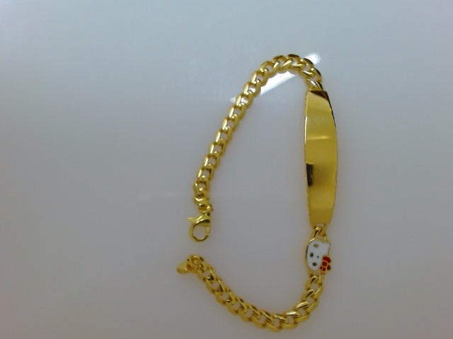 10k Yellow Gold Kid's Bracelet 3.3g