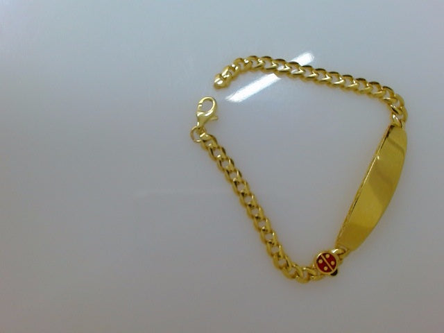 10k Yellow Gold Kid's Bracelet 3.1g