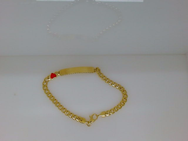 10k Yellow Gold Kid's Bracelet 3.7g