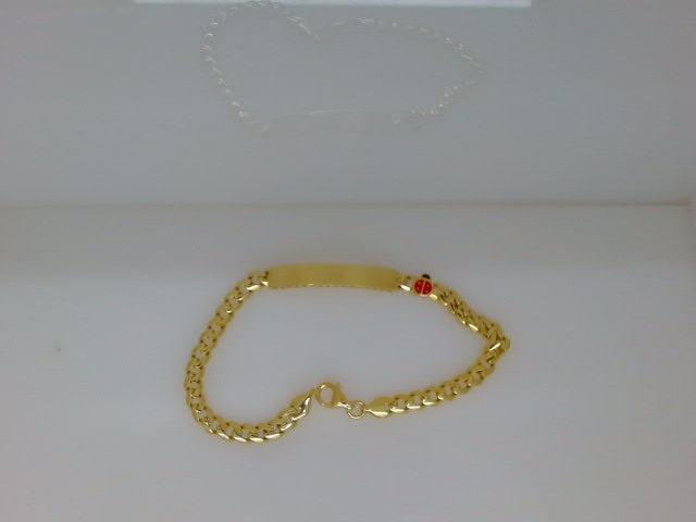 10k Yellow Gold Kid's Bracelet 3.6g