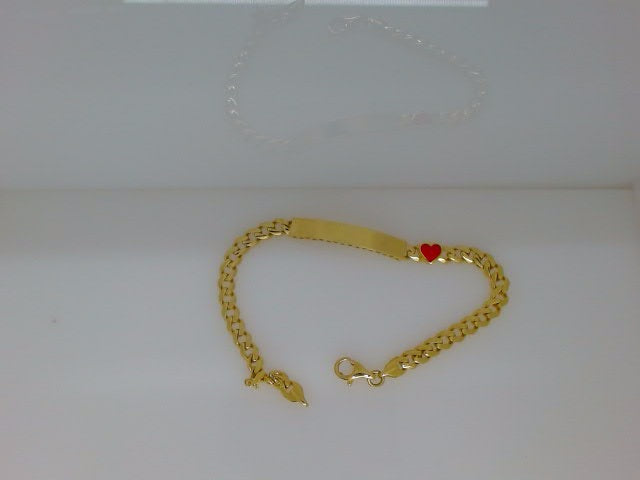 10k Yellow Gold Kid's Bracelet 3.5g