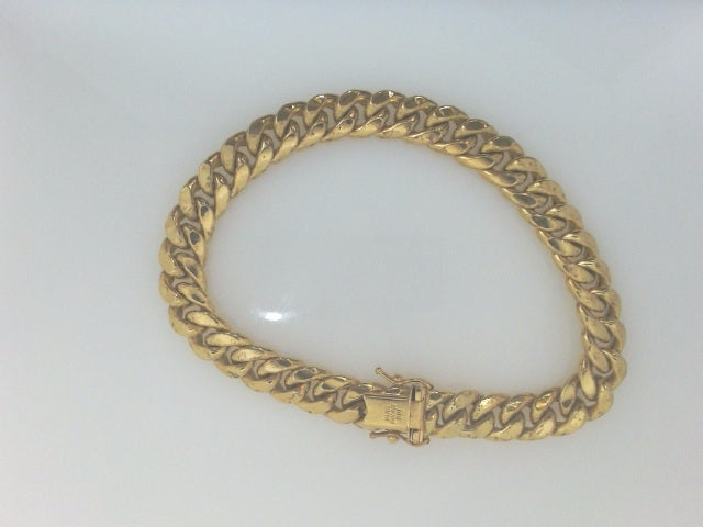 10k Yellow Gold Men's Bracelet 18.7g