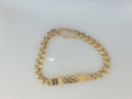 10k Yellow Gold Men's Bracelet 11.5g