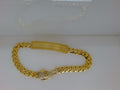 10k Yellow Gold Men's Bracelet 10.9g