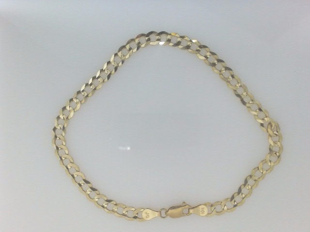 10k Yellow Gold Women's Anklet 7.8g