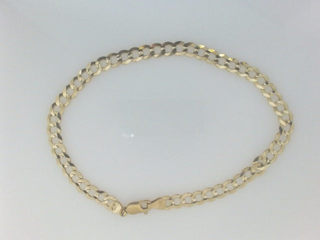 10k Yellow Gold Women's Anklet 7.8g