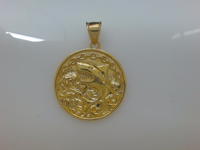 10k Yellow Gold Pendant 19.1g