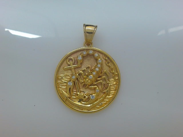 10k Yellow Gold Pendant 22.7g