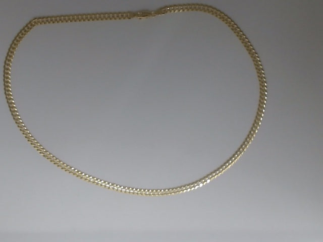 10k Yellow Gold Unisex Cadena Corte Filoj 18g