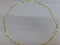 10k Yellow Gold Unisex Cadena Corte Filoj 12g