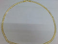 10k Yellow Gold Unisex Cadena Corte Filoj 18g