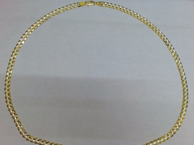 10k Yellow Gold Unisex Cadena Corte Filoj 18g