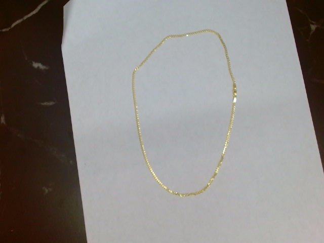 10k Yellow Gold Unisex Cadena Corte Filoj 2.1g